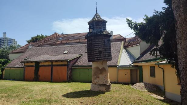 Aufnahme vom Sommer 2025: Die letzten Tage des historischen Taubenschlags. 