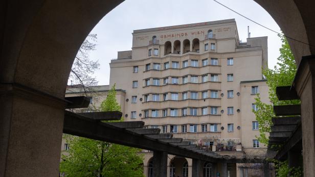 Gemeindebau Außenansicht