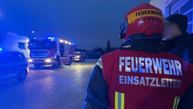 Feuerwehreinsatz in Himberg
