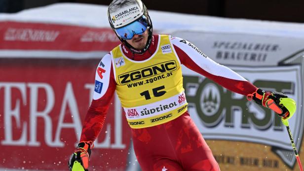 Manuel Feller ist im Slalom nur mehr ein Mitläufer