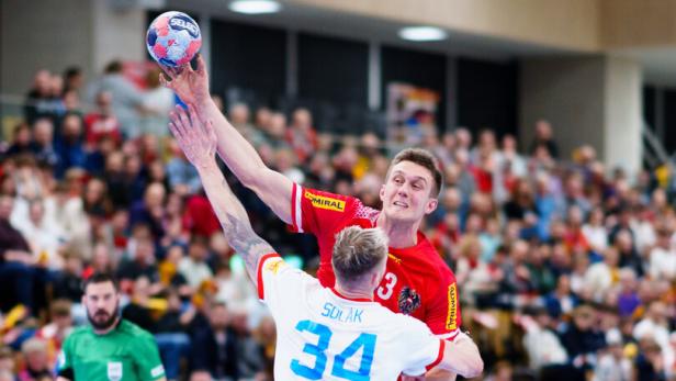 HANDBALL/MÄNNER/FREUNDSCHAFTSSPIEL/ÖSTERREICH - TSCHECHIEN