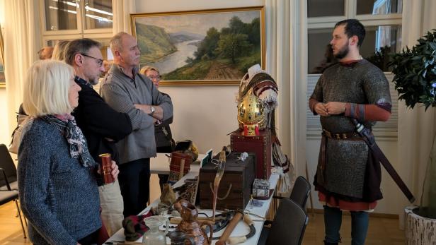 Museumsführung bei den Severin-Tagen in Mautern.