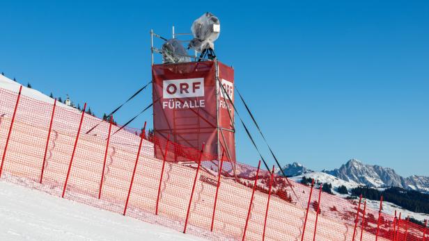 Bei der Herren-Abfahrt werden 53 Kameras für den ORF im Einsatz sein