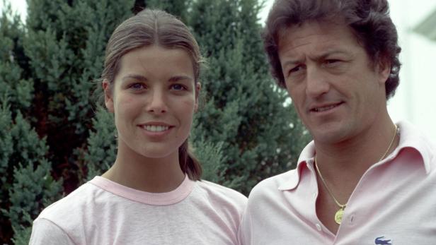Caroline von Monaco mit ihrem ersten Mann Philippe Junot