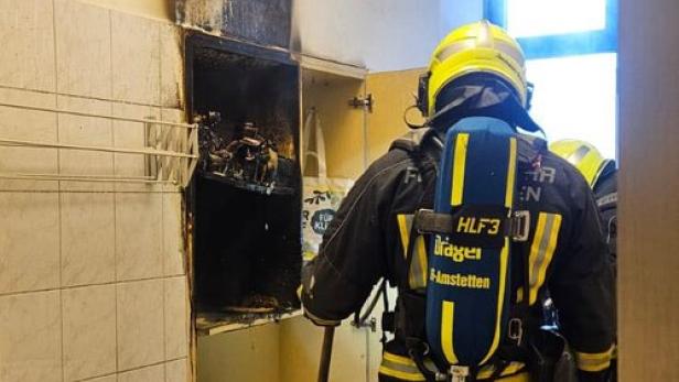 Atemschutztrupp hatte Feuer in Griff