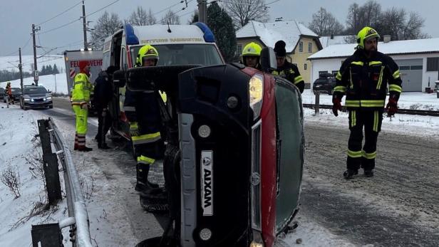 Unfall mit Mopedauto
