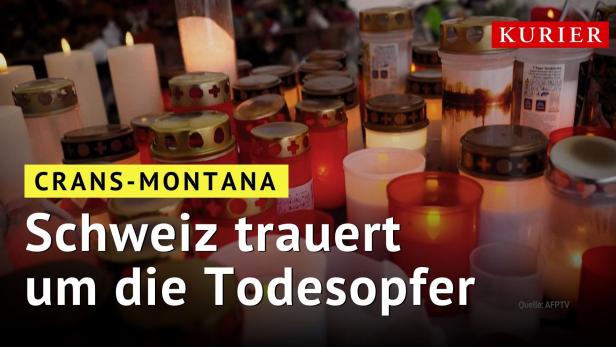 Crans-Montana: Schweiz gedenkt der Todesopfer