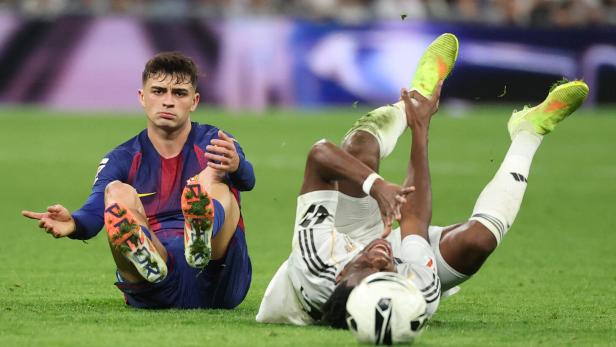 Wiedersehen: Pedri (li.) und Tchouaméni