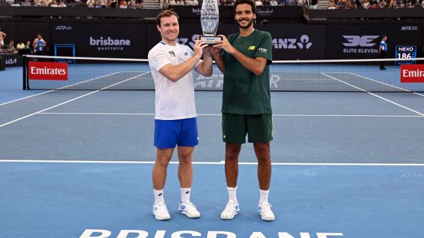 Für die Australian Open gerüstet: Lucas Miedler und Francisco Cabral