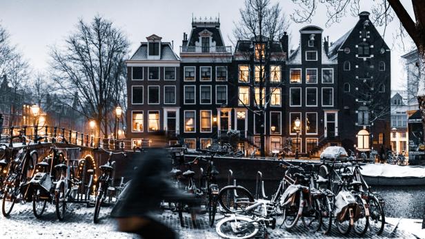 Amsterdam im Winter
