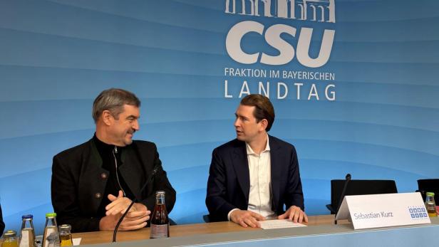 Markus Söder, Sebastian Kurz
