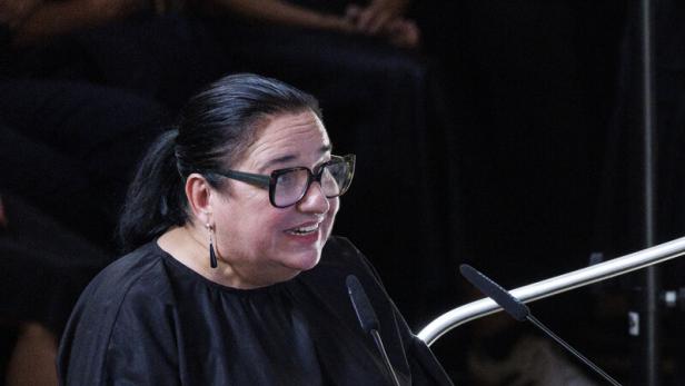 VERABSCHIEDUNG VON BURGTHEATERDIREKTOR CLAUS PEYMANN: MARIA HAPPEL