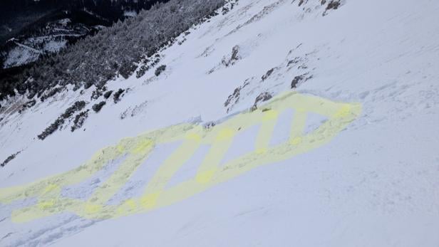 Lawinenkegel am Göller