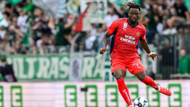 2026 soll es für Martin Ndzie bei Rapid bergauf gehen.