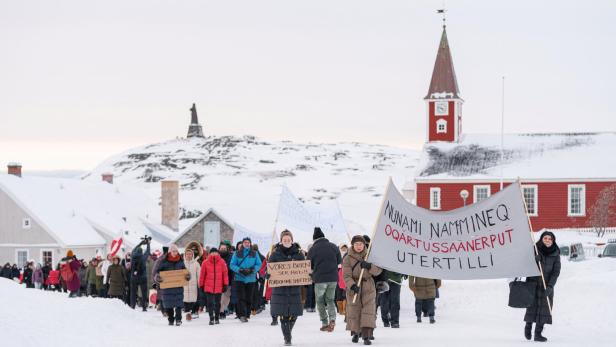 Demonstration against racism, prejudice, and discrimination, in Nuuk