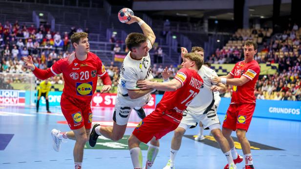 15.01.2026, Handball EM Männer, Deutschland - Östereich