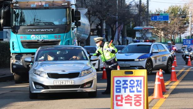 Drunk driving crackdowns in Incheon
