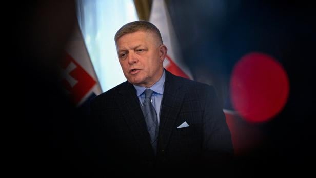 Slovakia's Prime Minister Robert Fico meets his Czech counterpart Andrej Babis, in Bratislava