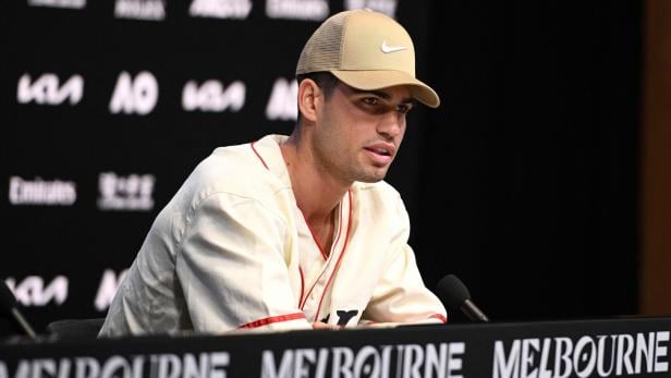 Bereit für die Australian Open: Carlos Alcaraz
