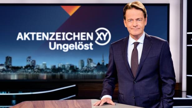 Moderator Rudi Cerne in  "Aktenzeichen XY... Ungelöst"