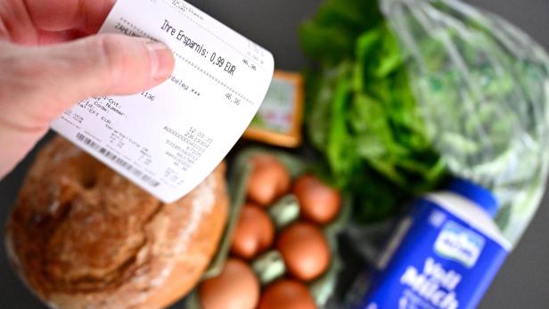 Lebensmittelrechnung