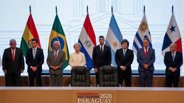 EU-Mercosur trade deal signing in Asuncion