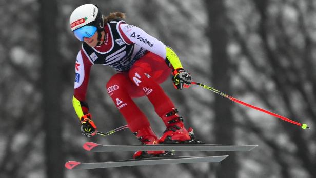 Mirjam Puchner war im Super-G in Tarvis als Neunte die beste Österreicherin