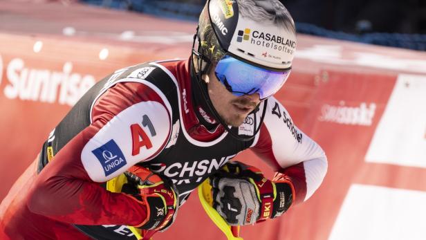 Manuel Feller verpatzte seinen zweiten Lauf und wurde Elfter