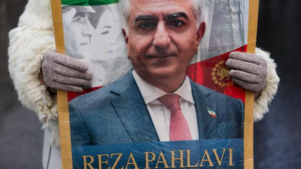 Protesters rally in support of nationwide protests in Iran, in Madrid