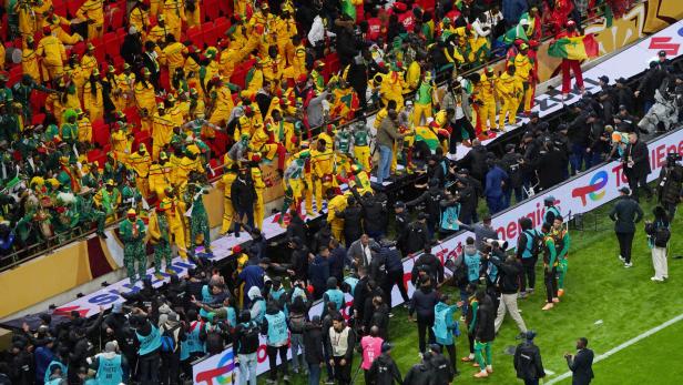 Senegal protestierte und wollte abtreten.