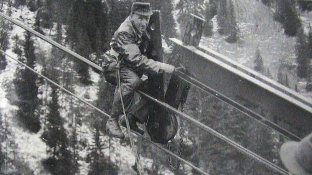 Der Bau der Raxseilbahn war eine technische Meisterleistung