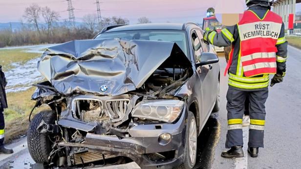 Unfallauto des 57-jährigen Lenkers.