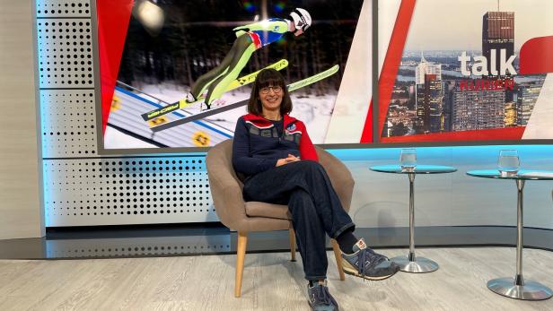 Vreni Hockenjos beim Interview im KURIER-Studio