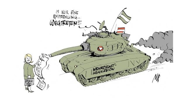 Karikatur von Michael Pammesberger