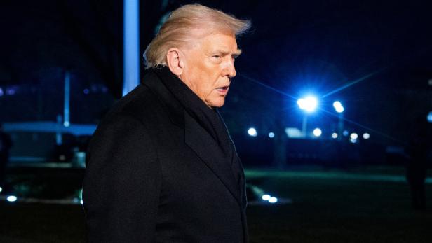 US President Trump departs White House for Davos, Switzerland