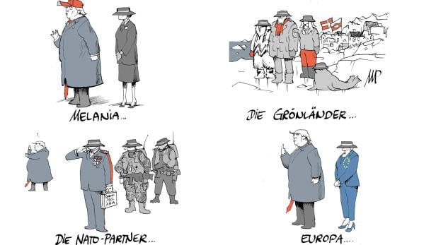 Karikatur von Michael Pammesberger