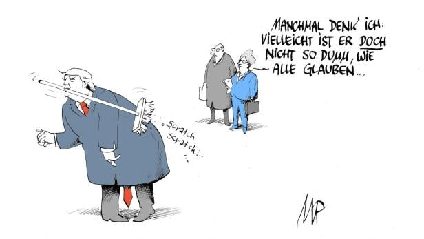 Karikatur von Michael Pammesberger