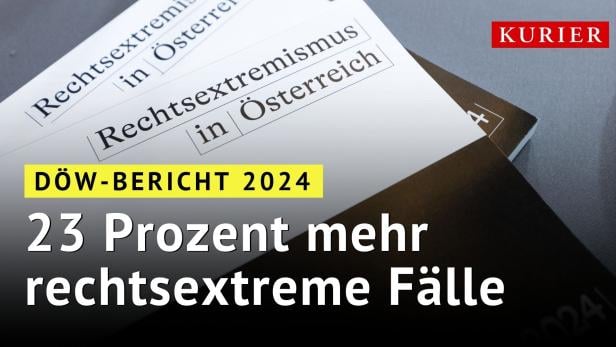 DÖW-Bericht 2024: 23 Prozent mehr rechtsextreme Fälle