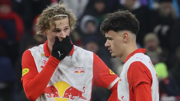 Salzburgs Kjaergaard und Alajbegovic