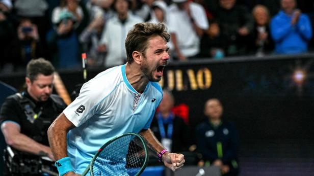 Stan Wawrinka  steht in der 3. Runde
