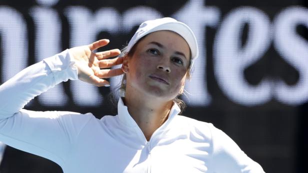 Im Clinch mit den Fans:  Yulia Putintseva