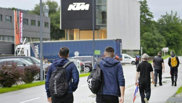 ++ ARCHIVBILD ++ KTM AG BAUT 500 BESCHÄFTIGTE AB