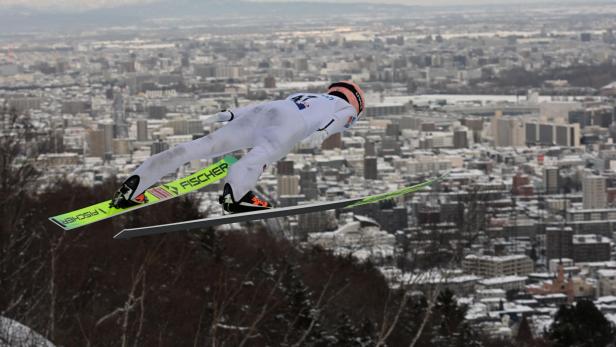 Skiflug-WM: Prevc ist zur Halbzeit vorne, Hörl lauert als Vierter