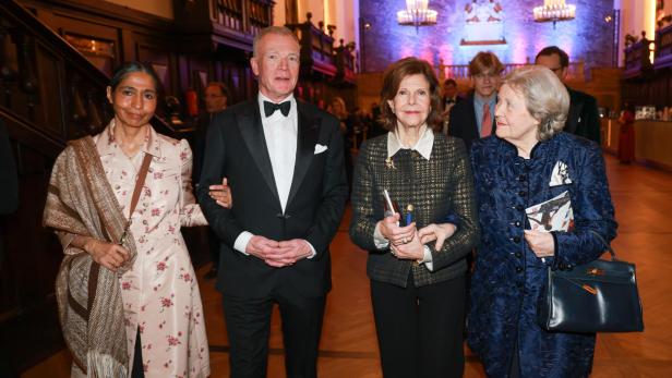 Anna und Johannes Honsig Erlenburg, Königin Silvia und Beate Middelschulte