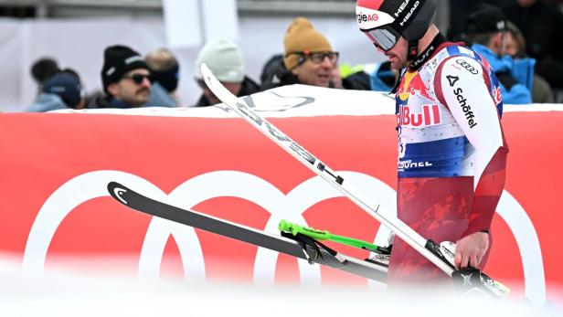Vincent Kriechmayr war in der Hahnenkammabfahrt als 13. der beste Österreicher. Der Oberösterreicher nimmt vor den Winterspielen eine Auszeit vom Weltcup