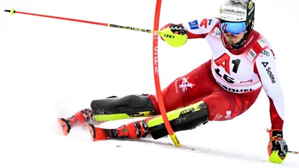 Manuel Feller ist nach dem ersten Durchgang Vierter