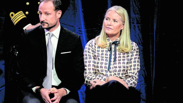 Kronprinzessin Mette-Marit und Kronprinz Haakon von Norwegen
