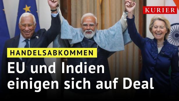 "Mutter aller Deals": EU und Indien einigen sich auf Handelsabkommen