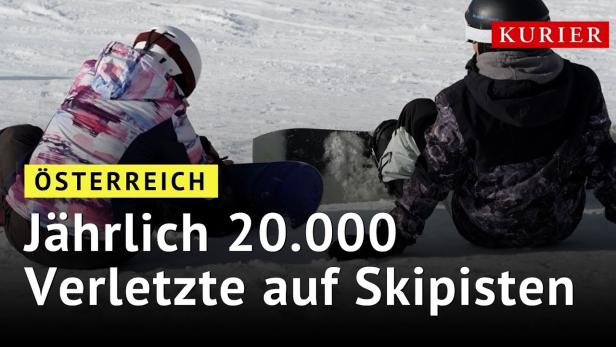 Skiunfälle: 20.000 Menschen verletzten sich jährlich
