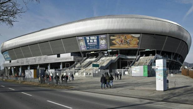 Das Wörthersee Stadion in Klagenfurt